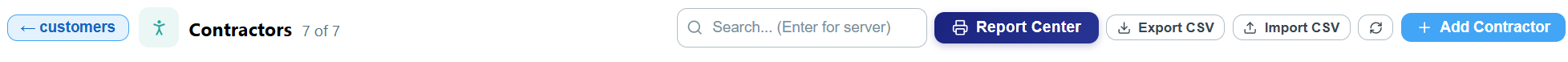 contractors — toolbar