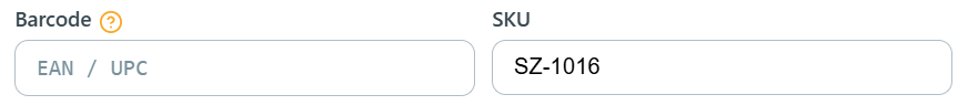 products — barcode-sku