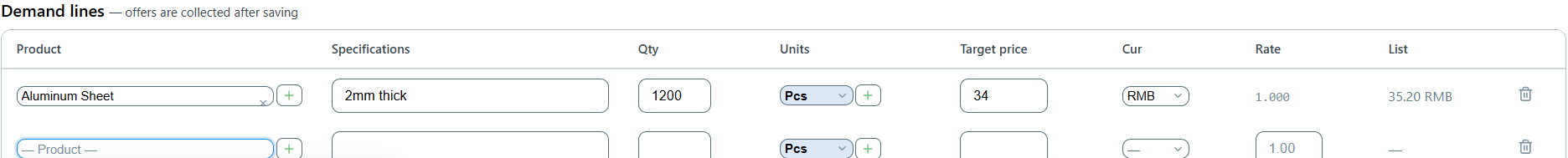 sourcing — new-lines